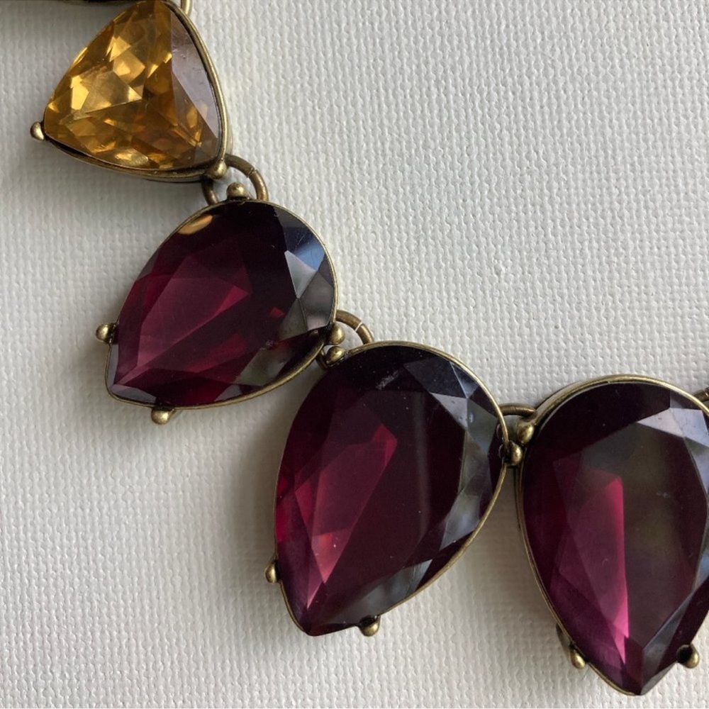 Chloe + Isabel Burgundy Color Code Teardrop Neckl… - image 4